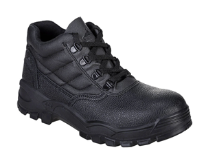 Picture of F2413 BLACK SAFETY LEATHER WORK BOOT