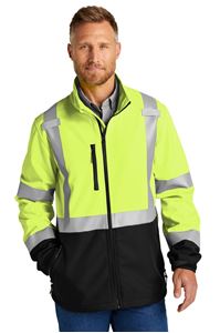 Picture of CSJ503 - CORNERSTONE ANSI 107 CLASS 3 SOFT SHELL JACKET