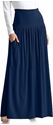 Picture of SIM701 SIMLU ANKLE LENGTH MAXI SKIRT